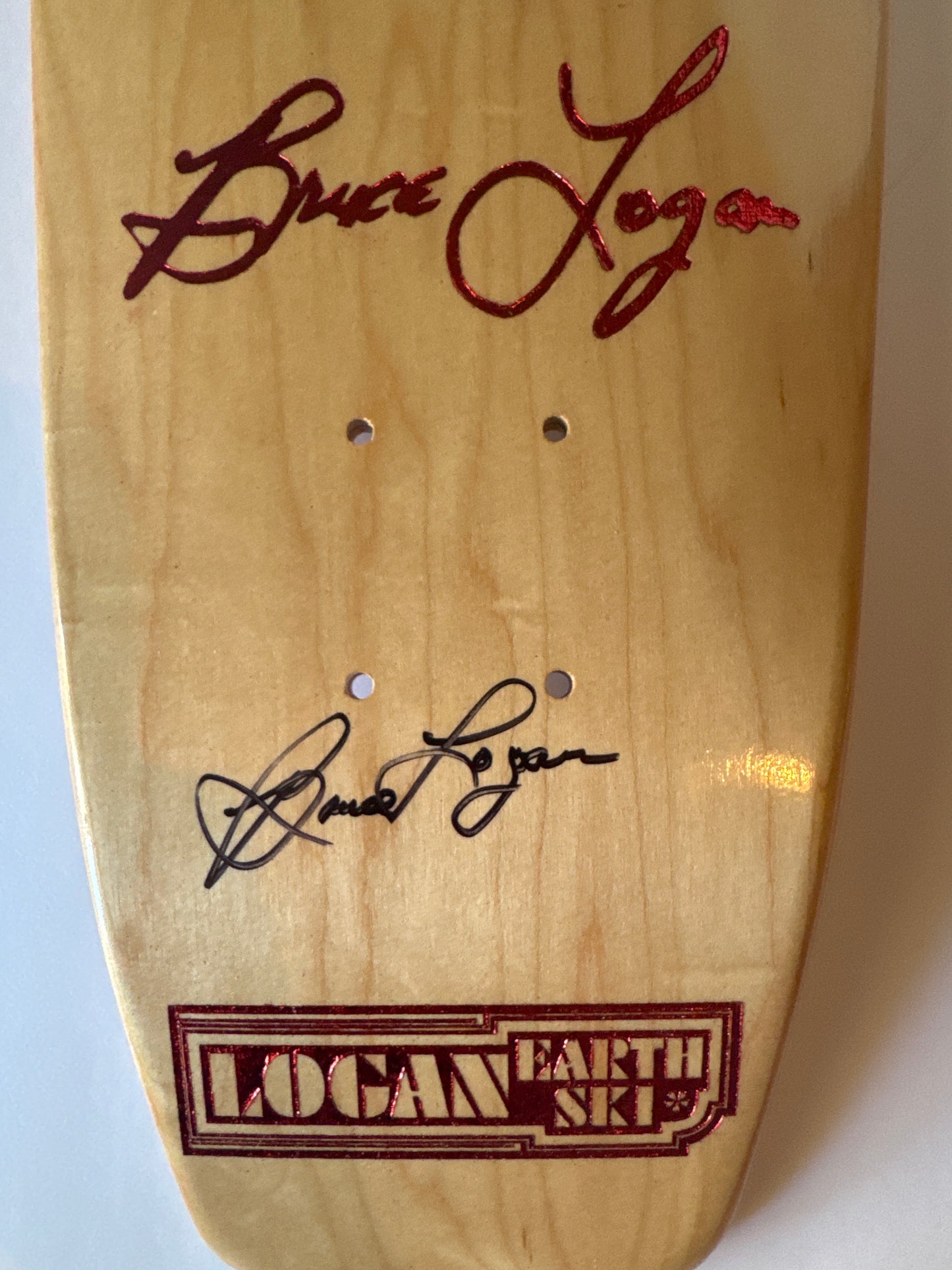 Limited Edition Bruce Logan Tribute Deck Signed
