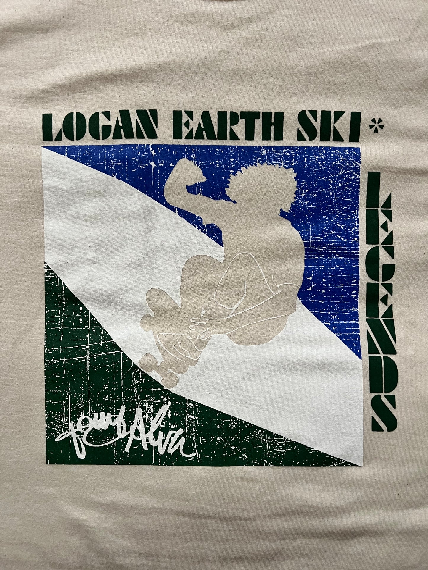 Tony Alva, Logan Earth Ski  Legends Series includes button and sticker