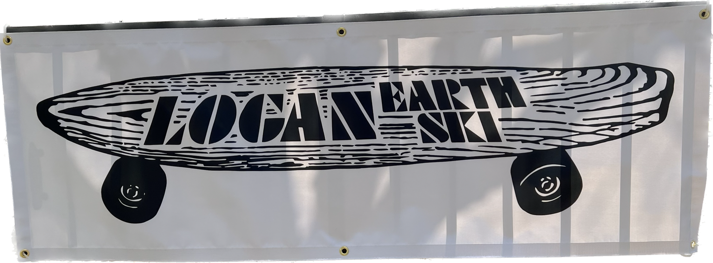 Logan Earth Ski Banner