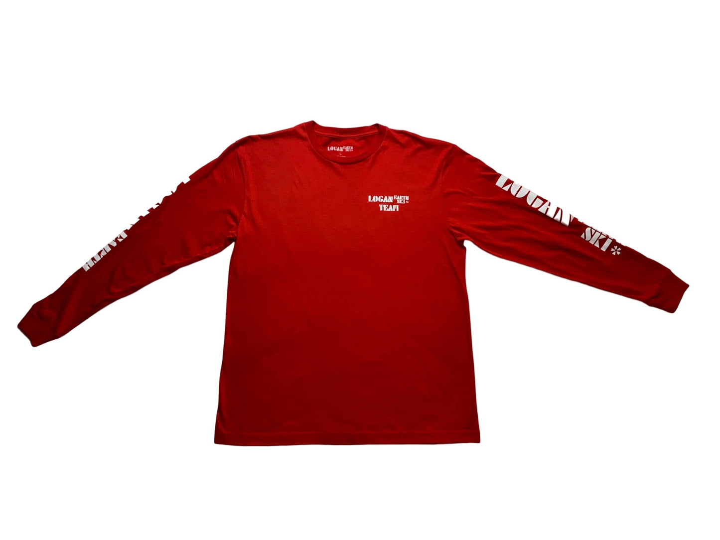 Logan Earth Ski Team Red Long Sleeve