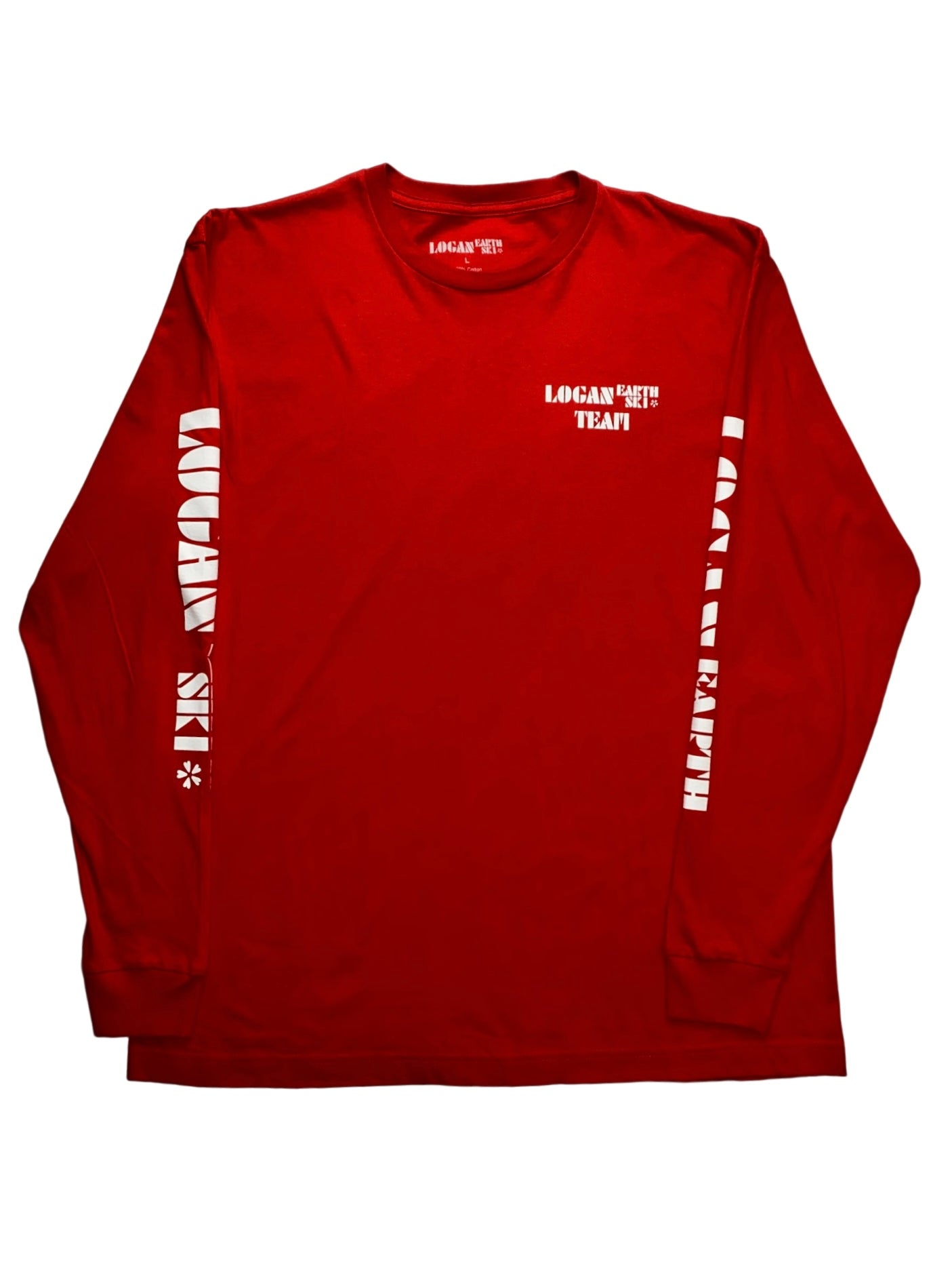 Logan Earth Ski Team Red Long Sleeve