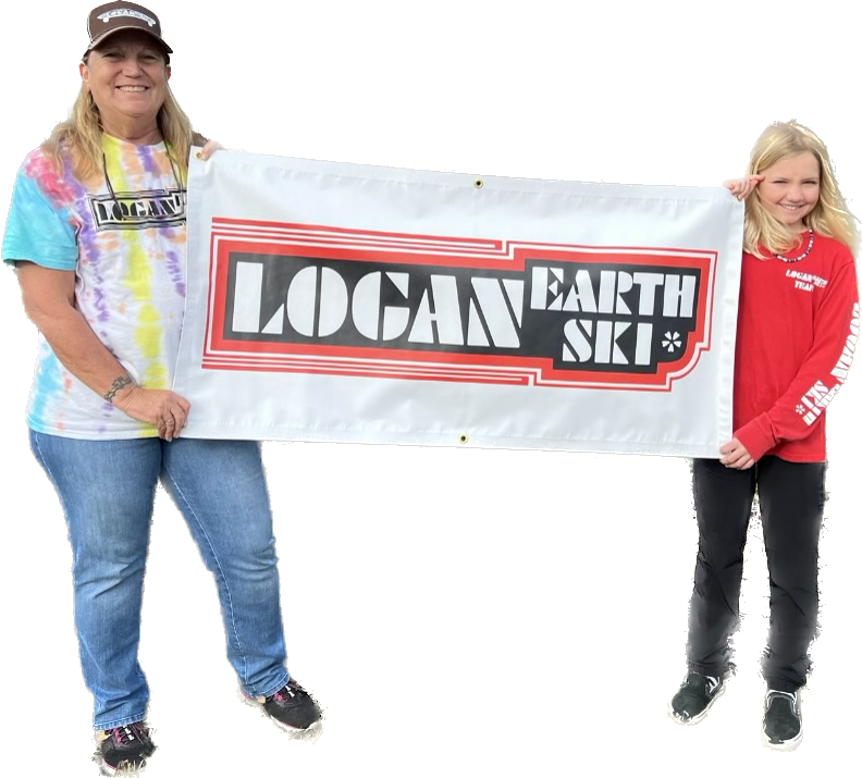 Logan Earth Ski Banner